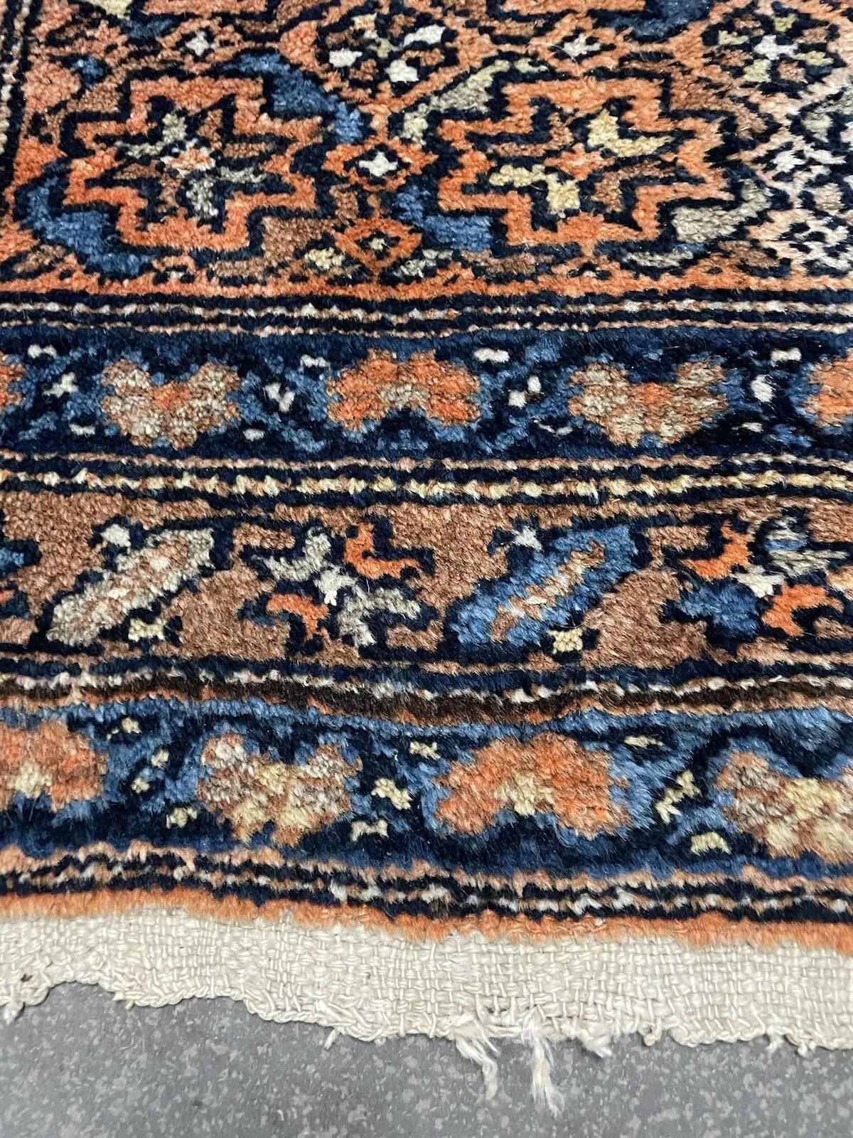 Tapis persan ancien de Hamadan fait à la main 3,2' x 6,6', années 1920 - 1N70 en vente 2