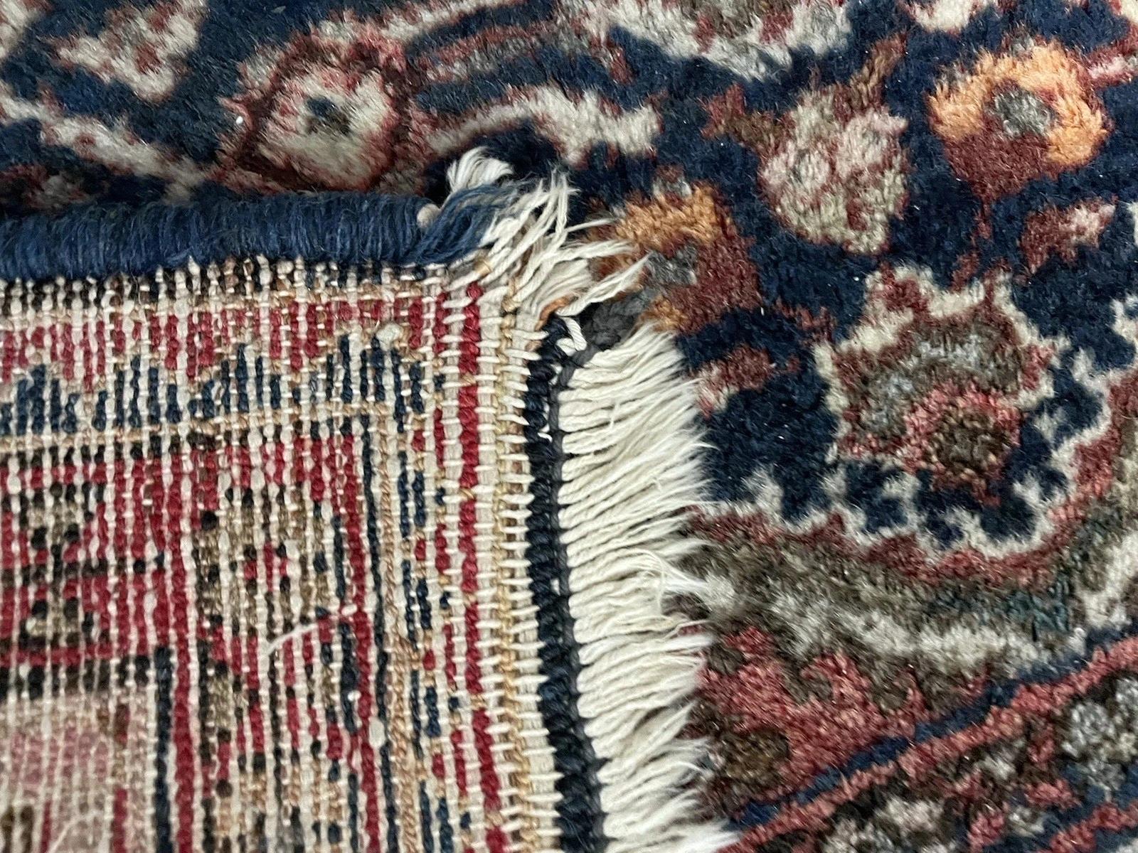 Alfombra persa antigua Hamadan hecha a mano 3.5' x 9.4' 1920s - 1N79 principios del siglo XX en venta