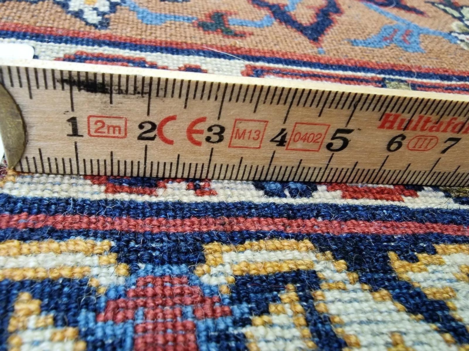Tapis persan ancien d'Ispahan fait à la main 4,8' x 7,7' années 1940 - 1D198 en vente 5