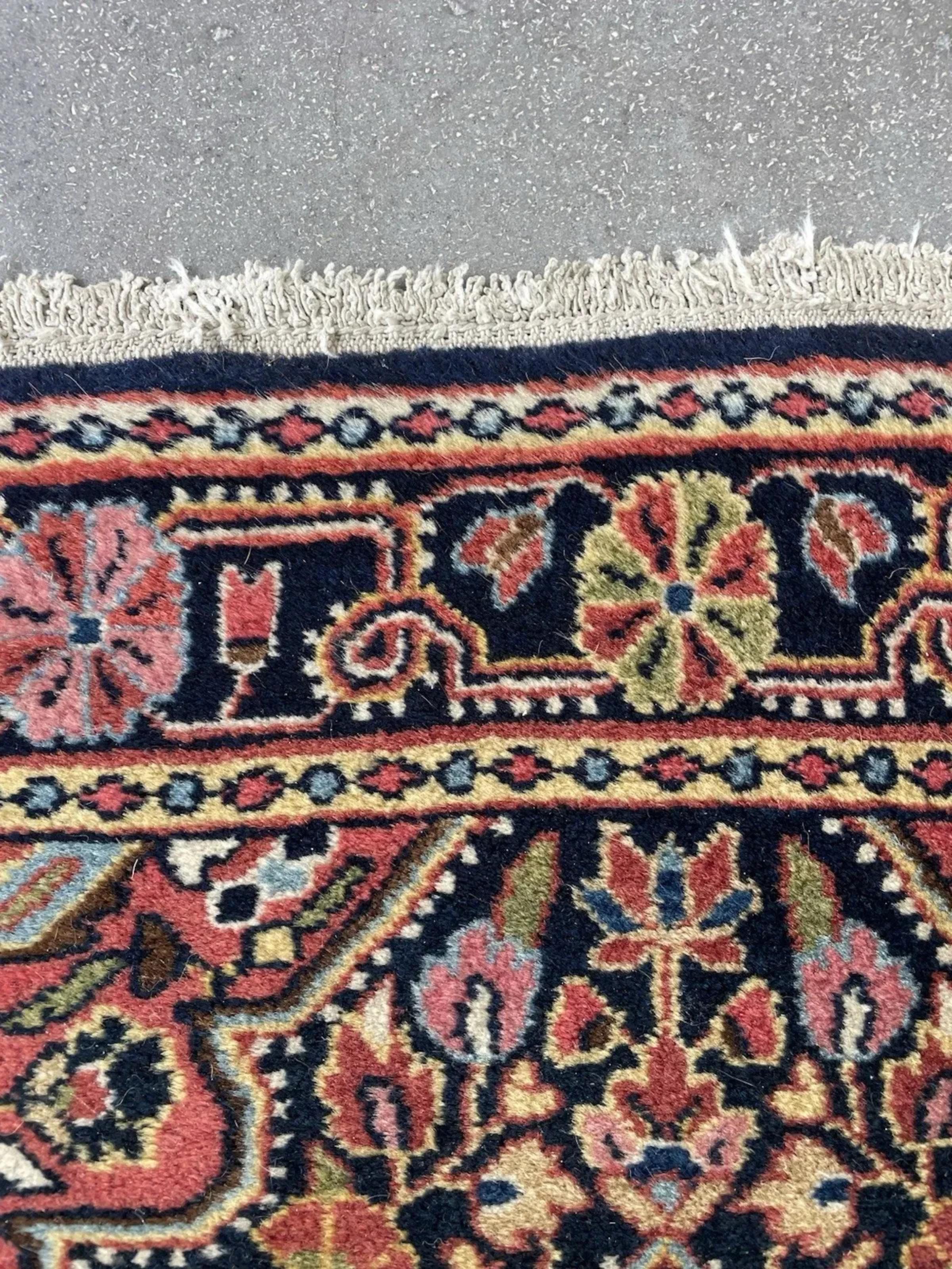 Début du 20ème siècle Tapis persan ancien Jozan Sarouk fait main 2.1' x 2.9', 1920 - 1N115 en vente