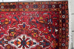 Handmade Antique Persian Karajeh Runner Rug 3.1' x 12.1' 1920s - 1C1166