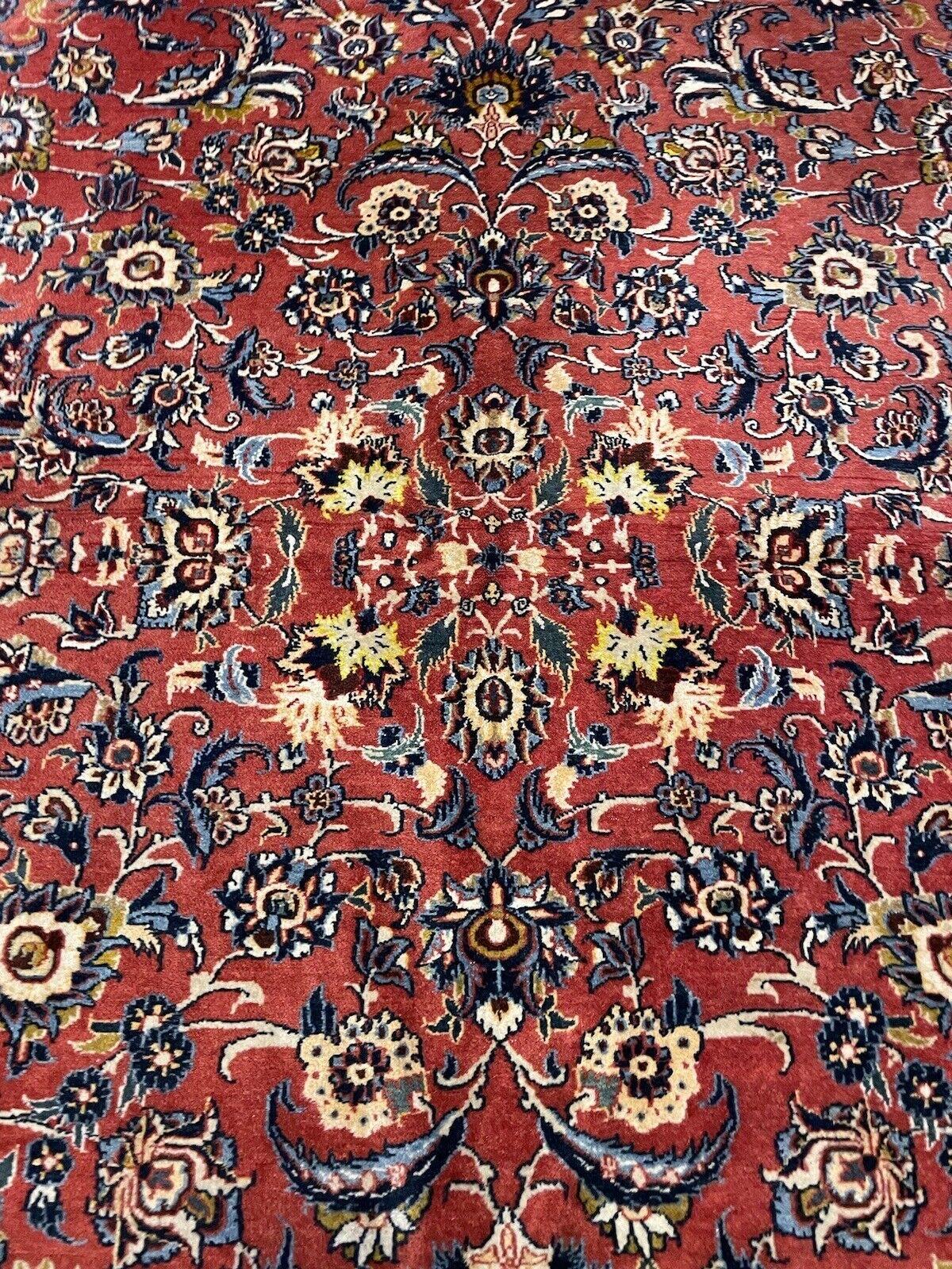 Handgefertigter antiker persischer Kashan-Teppich 5.1' x 7.2', 1920er Jahre - 1N57 (Handgewebt) im Angebot
