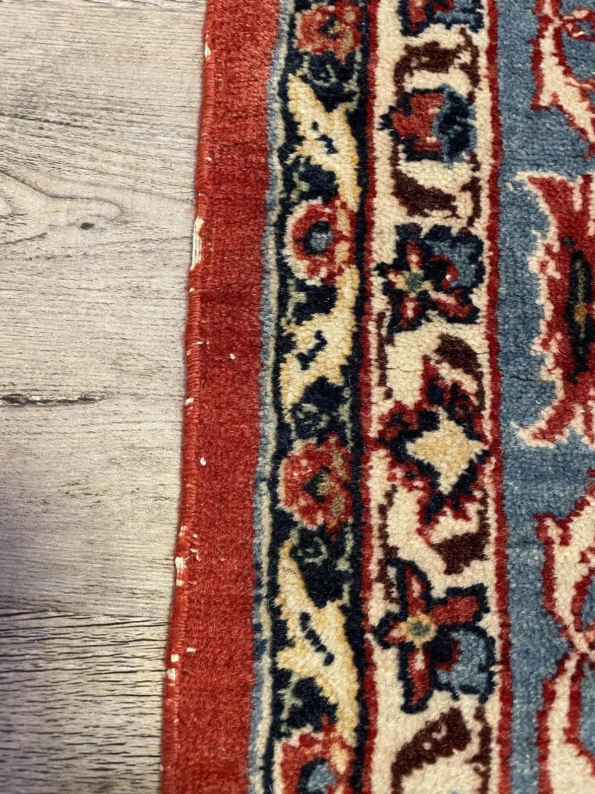 Handgefertigter antiker persischer Kashan-Teppich 5.1' x 7.2', 1920er Jahre - 1N57 im Angebot 2