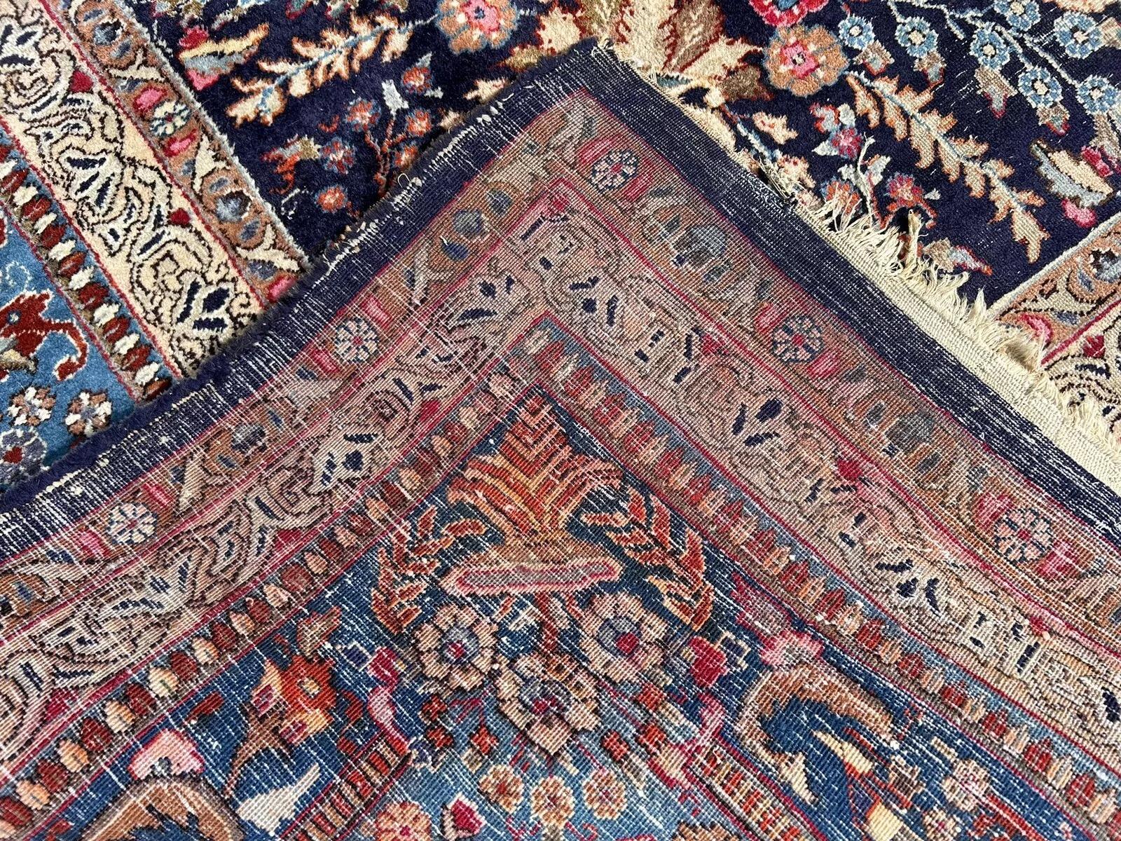 Handmade Antique Persian Kashan Rug 9.8' x 12.8' (300 x 390 cm), 1920s - 2K04 im Angebot 4