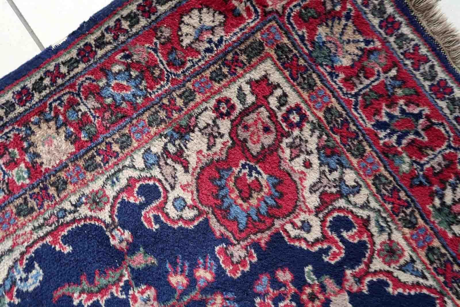 Tappeto antico persiano in stile Kerman fatto a mano, anni '30, 1C1052 In condizioni buone in vendita a Bordeaux, FR