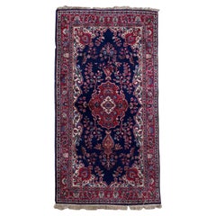 Handmade Antique Persian Kerman Style Rug, 1930s, 1C1052