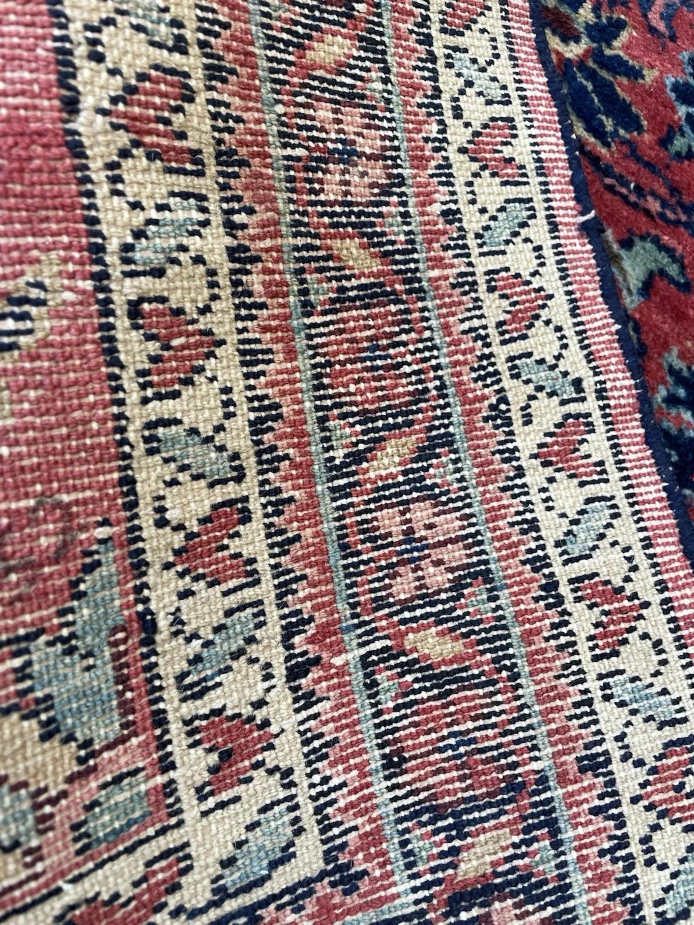 Français Tapis ancien persan Lilihan fait main 2.2' x 4.2', années 1920 - 1N103 en vente