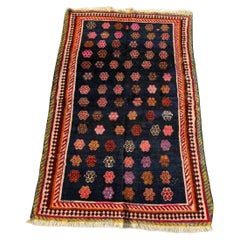 Tapis ancien persan Luri fait main 3.10' x 6', 1920's - 2B104