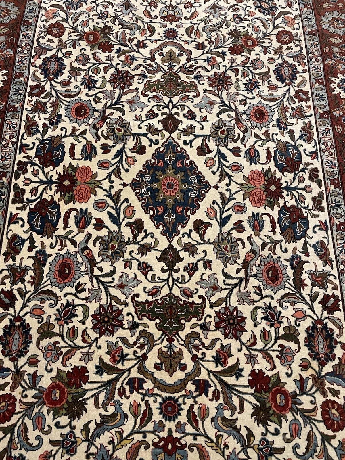 Alfombra persa antigua Malayer hecha a mano 4.8' x 7.1' 1930s - 1N81 Anudado a mano en venta