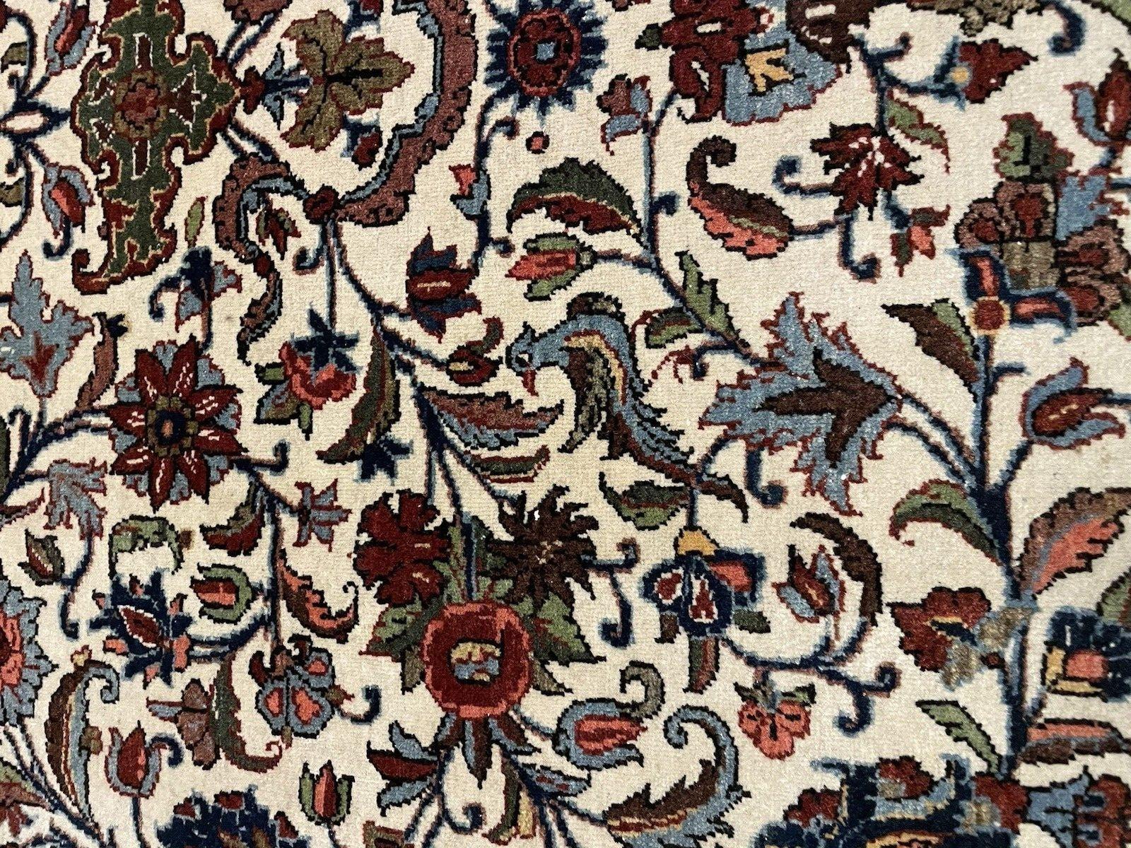 Alfombra persa antigua Malayer hecha a mano 4.8' x 7.1' 1930s - 1N81 en venta 1