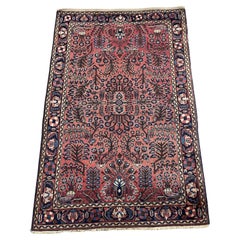 Tapis sarouk persan ancien fait main 3.6
 x 5.1
, 1920 - 1N121