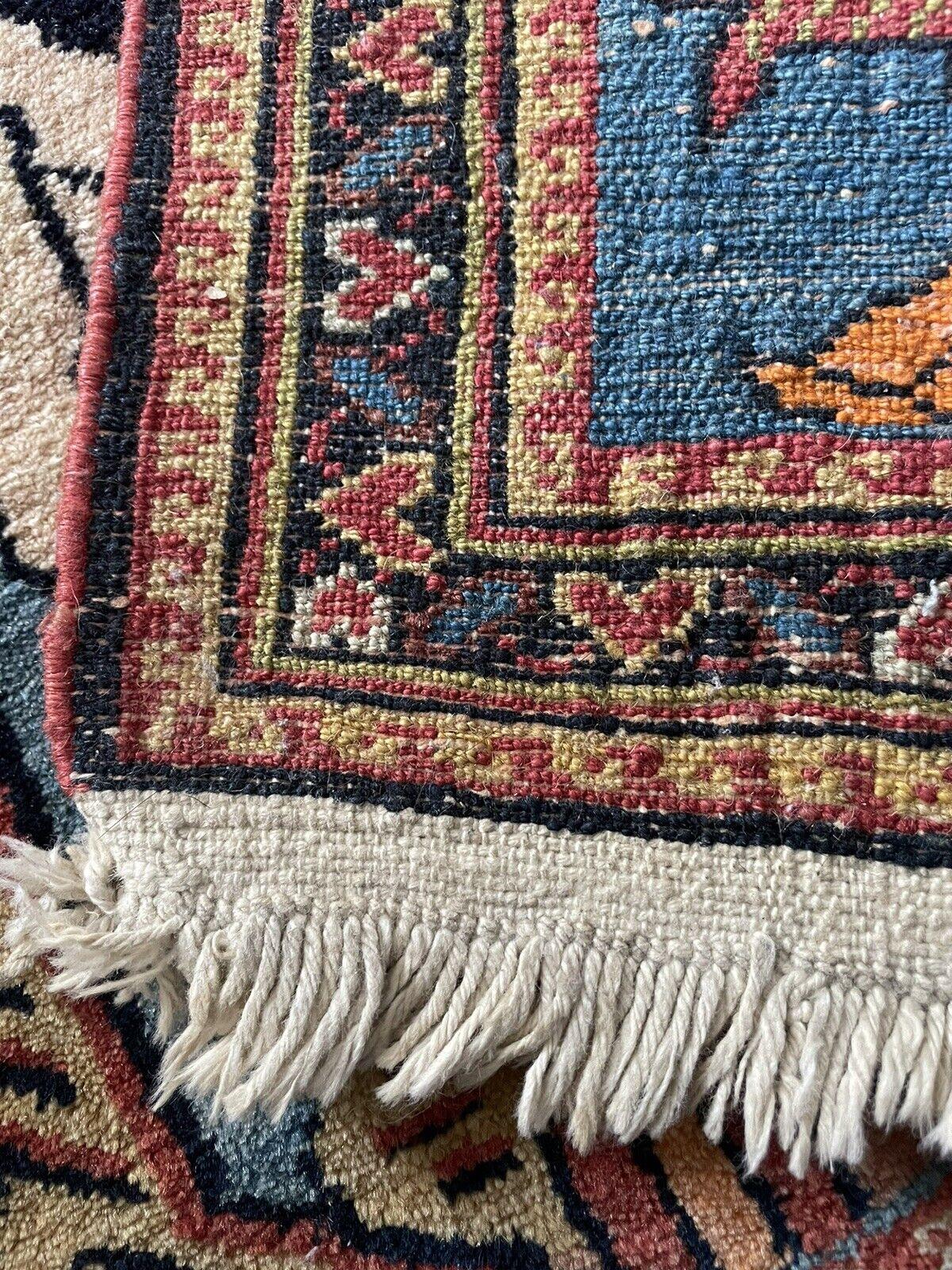 Handmade Antique Persian Style Lilihan Collectible Rug 2.2' x 3.1', 1920s - 1N01 For Sale 6