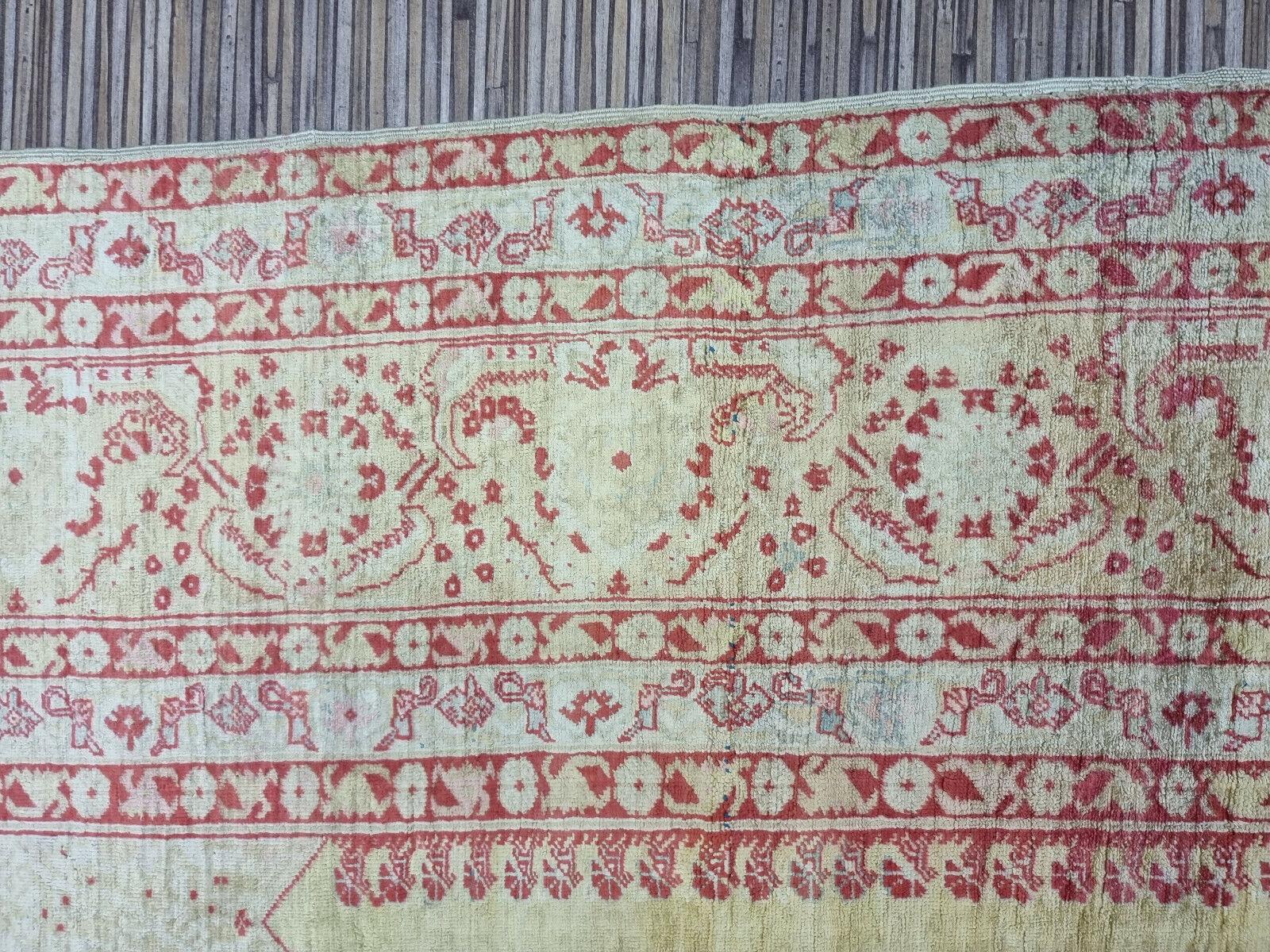 Handgefertigter antiker Täbris-Gebetteppich im persischen Stil 3.8' x 5', 1880er Jahre - 1D84 im Angebot 3