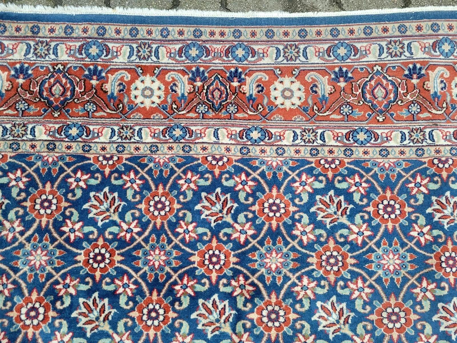 Tappeto antico persiano Veramin fatto a mano 6,5' x 9,4' 1930 - 2K51 in vendita 3