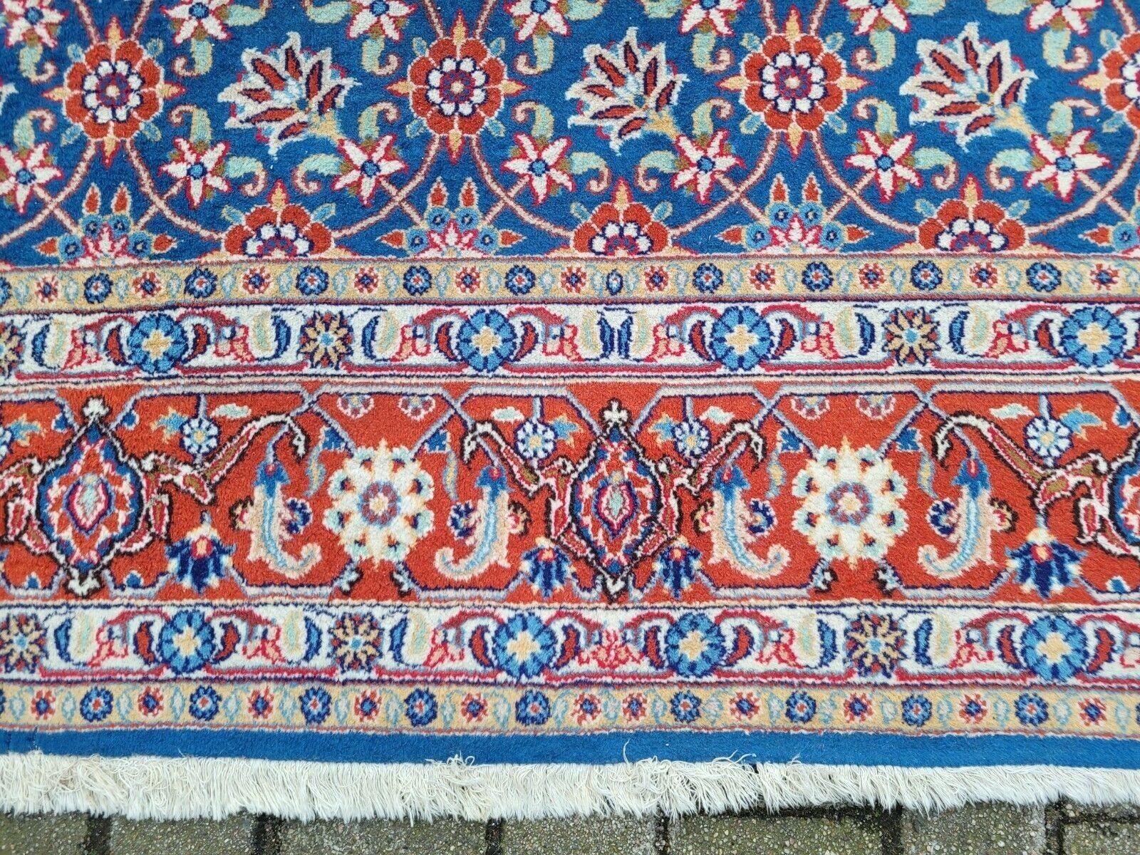 Tappeto antico persiano Veramin fatto a mano 6,5' x 9,4' 1930 - 2K51 in vendita 4