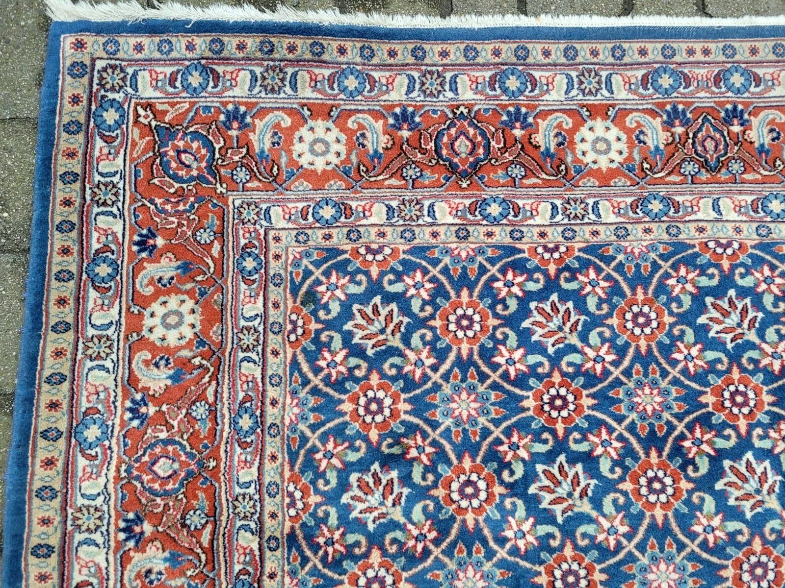 Tappeto antico persiano Veramin fatto a mano 6,5' x 9,4' 1930 - 2K51 in vendita 2