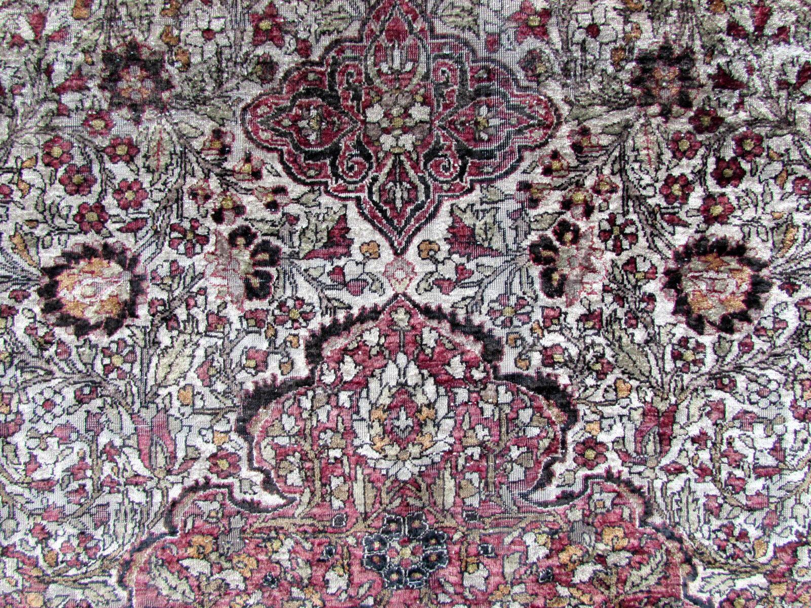 Handmade Antique Tabriz Style Rug, 1910s, 1Q0210 1