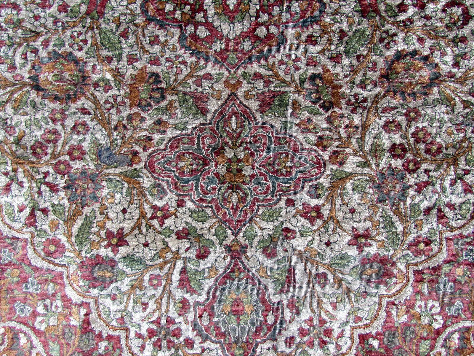 Handmade Antique Tabriz Style Rug, 1910s, 1Q0210 2