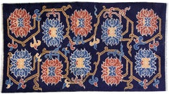 Handmade Antique Tibetan Khaden Rug, 1900s, 1L16