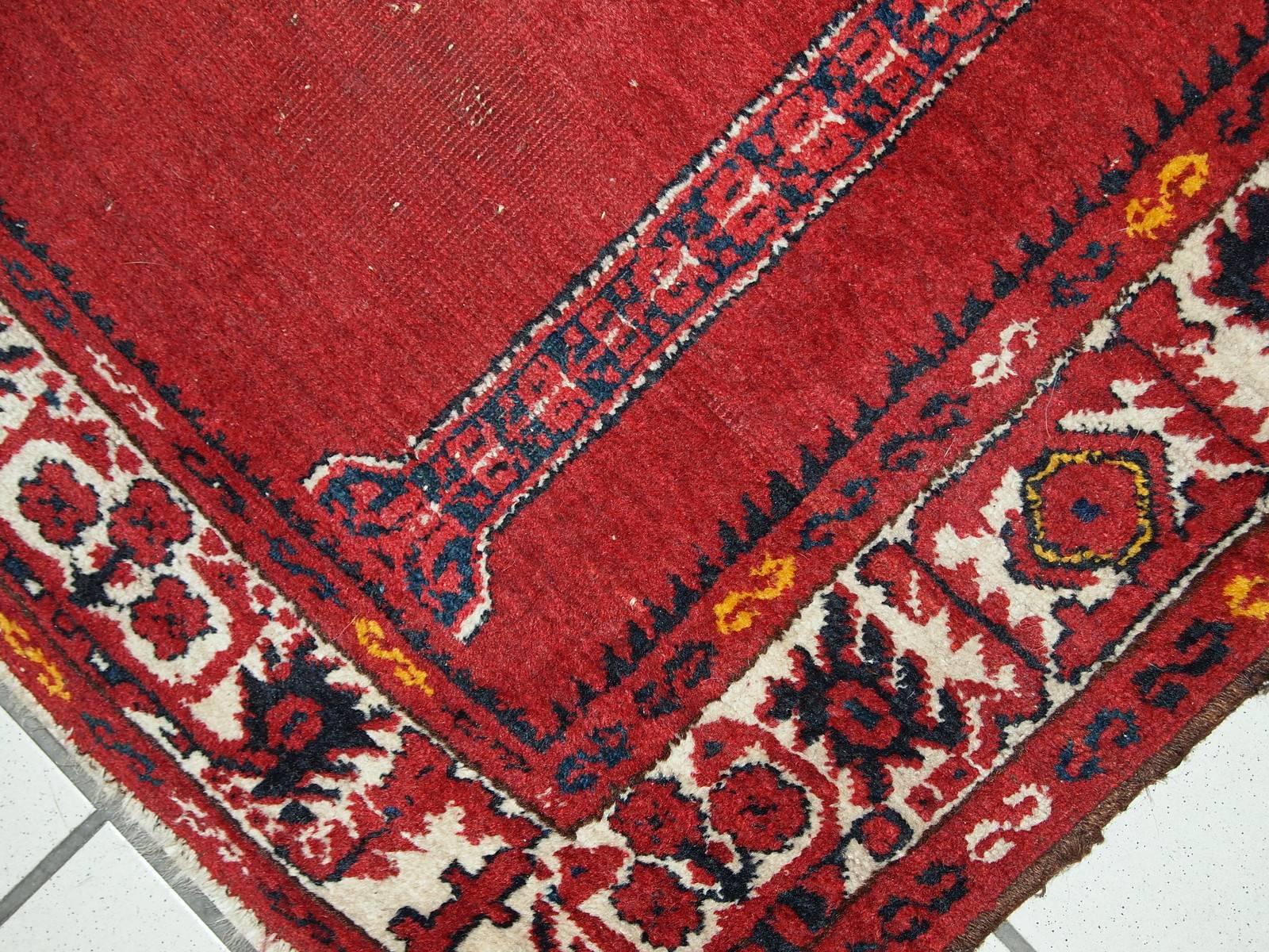 antique prayer rug