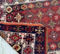 Handmade Antique Turkish Anatolian Rug, 1910s, 1B900