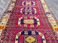 Handmade Antique Turkish Anatolian Rug 5' x 9.5' 1930s - 2K23