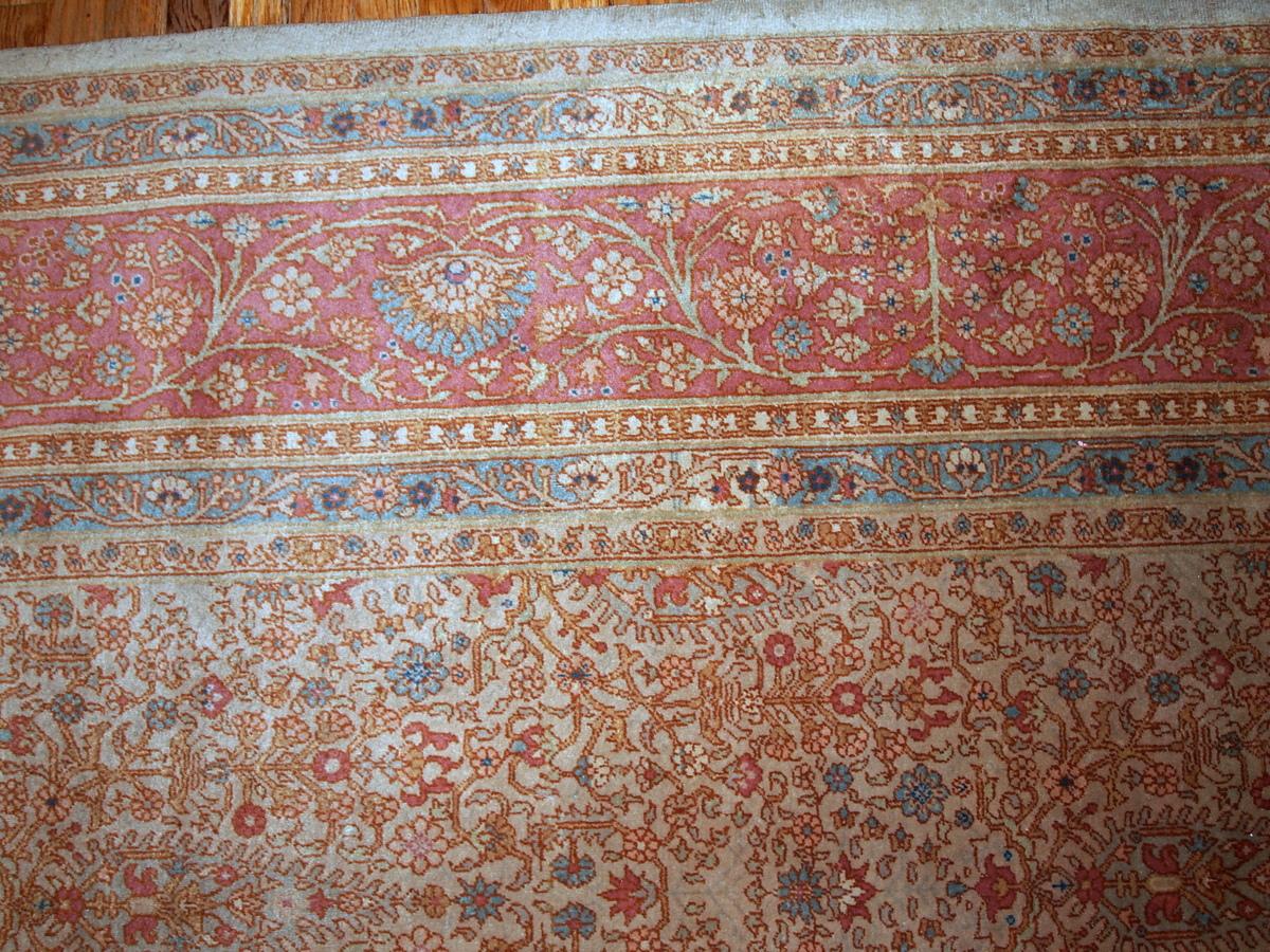 Hand-Knotted Handmade Antique Turkish Sivas Rug, 1900s, 1B766 For Sale