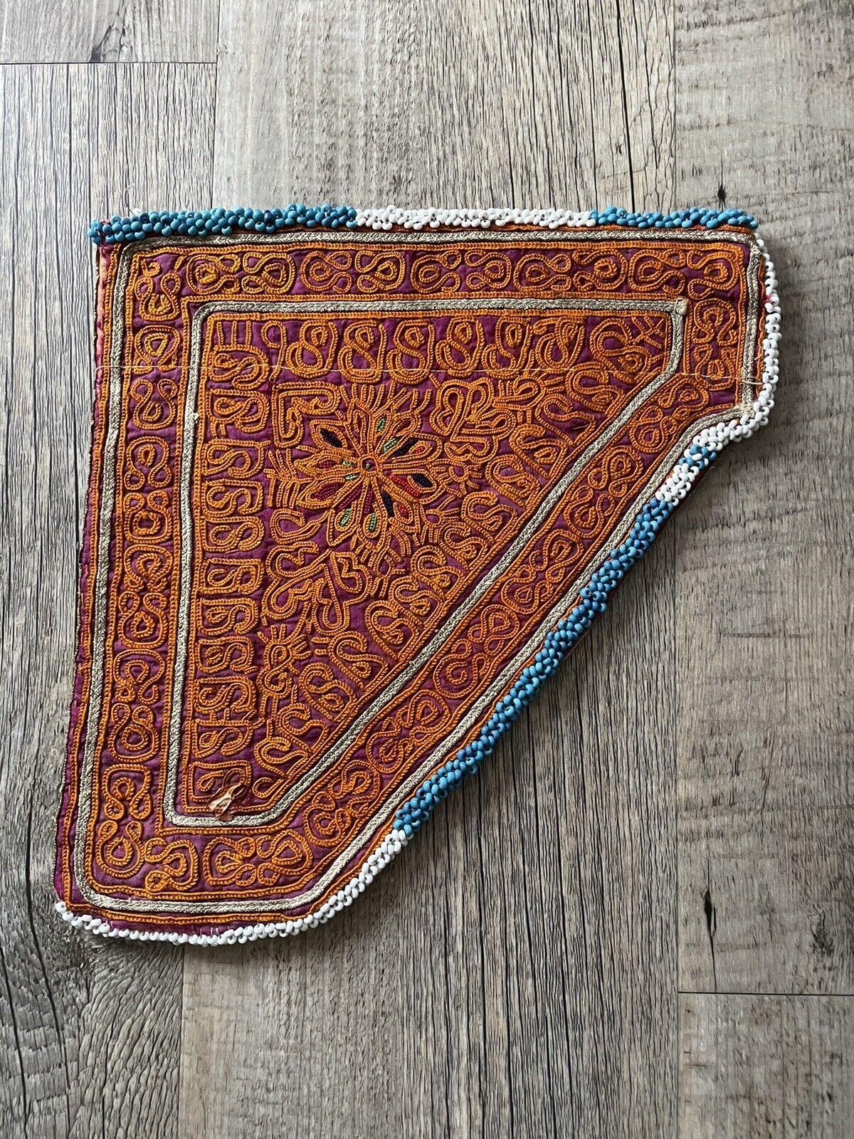 Handmade Antique Uzbek Suzani Collectible Bag 8