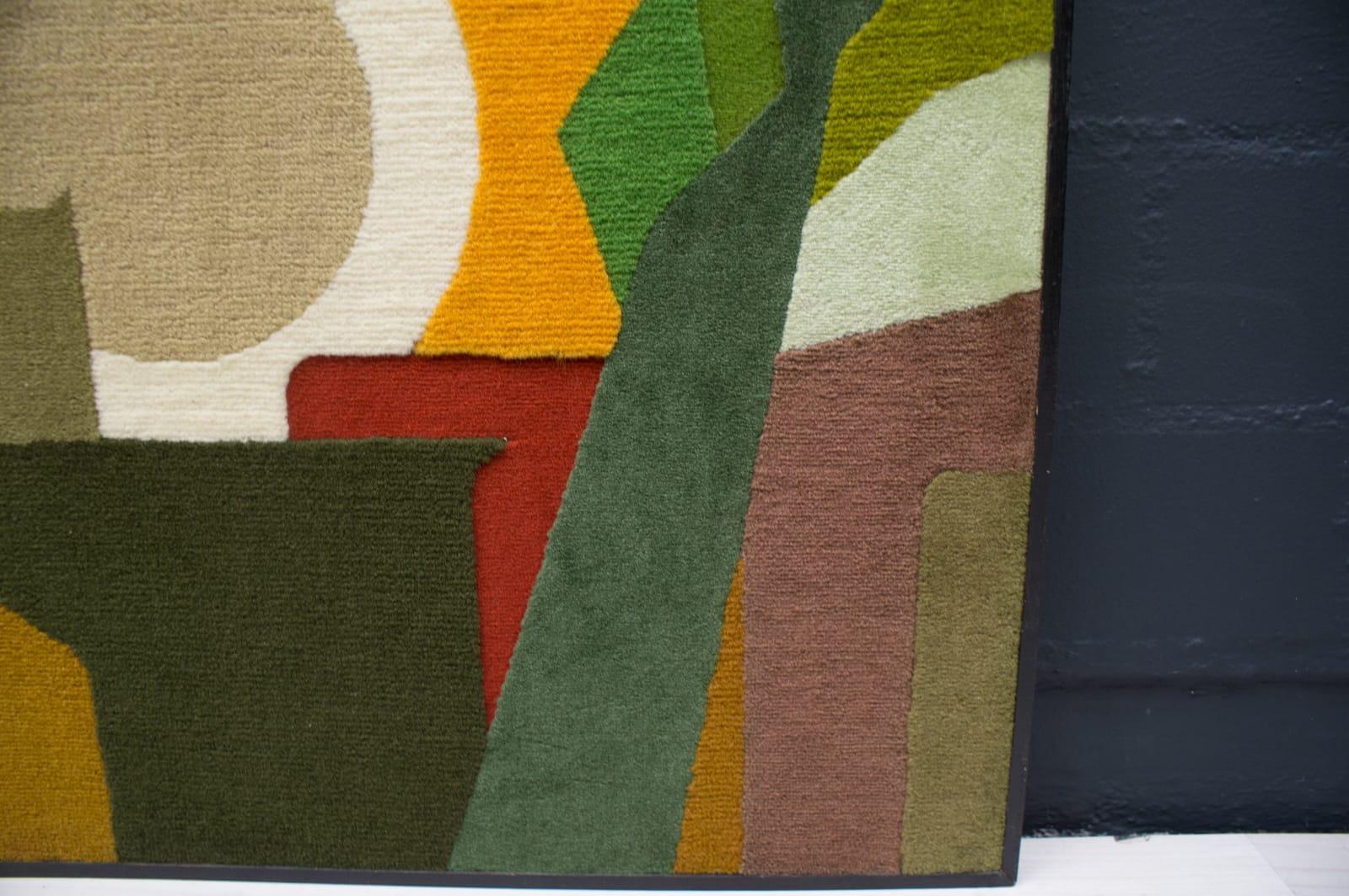 Late 20th Century Handmade Artist Tapestry with Summer Motif by Manfred Leib, 1985 Stuttgart