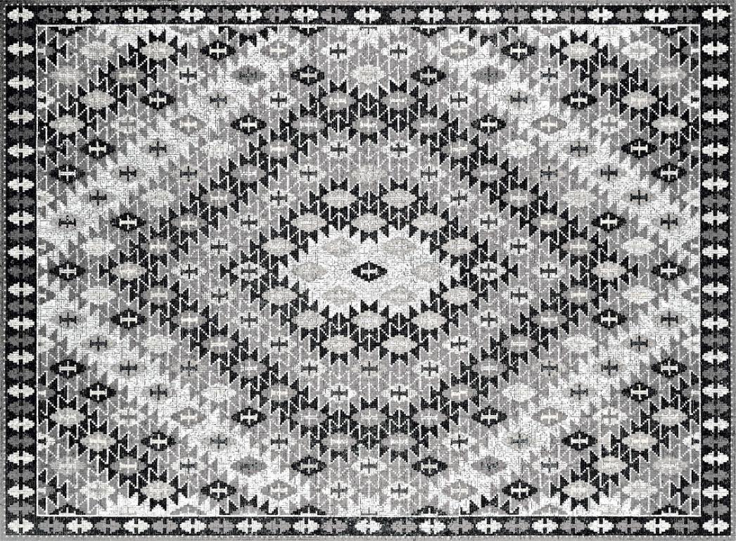Moderne Tapis mosaïque artistique fait à la main Dimensions et couleurs personnalisables en vente