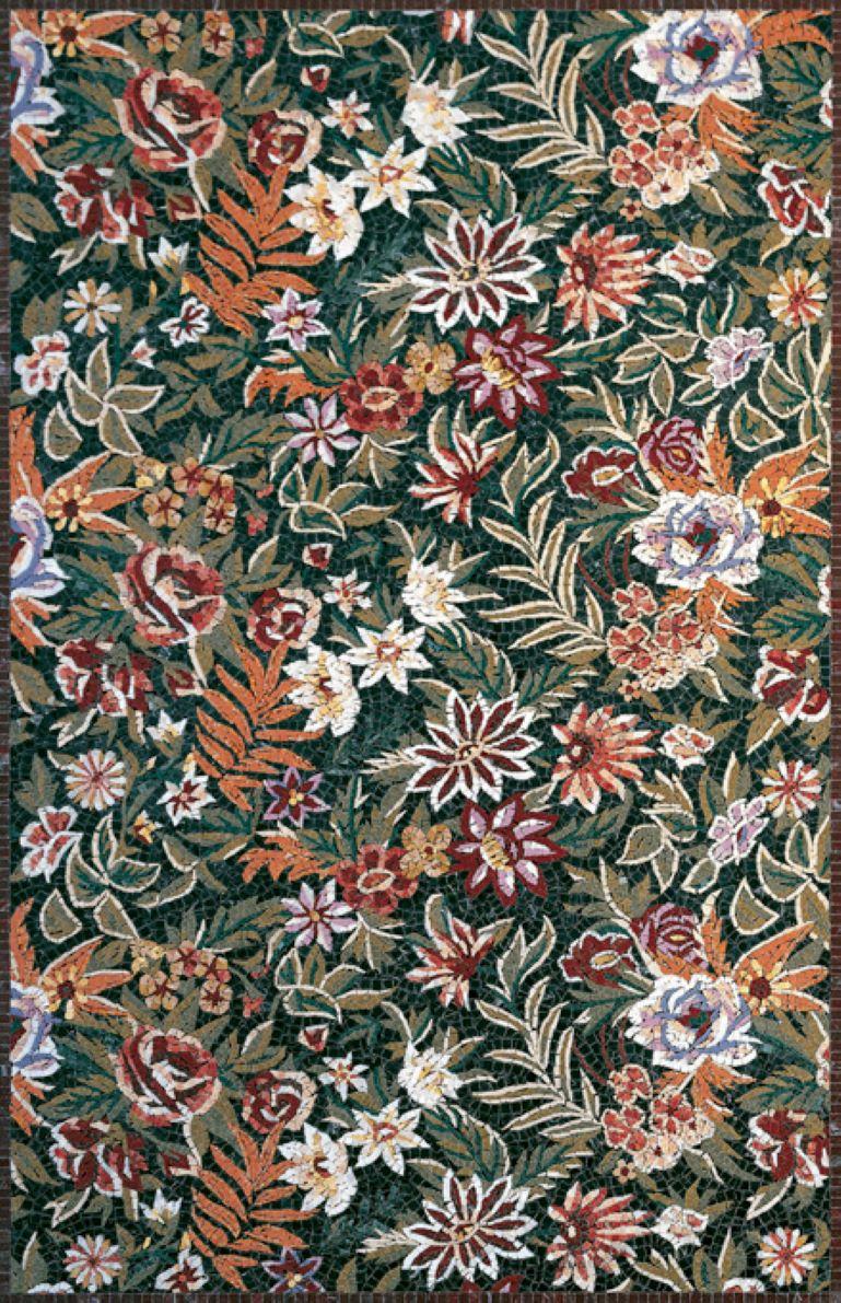 Handgefertigter handgefertigter Kunstmarmor-Mosaik-Teppich, Abmessungen und Farben anpassbar (Albanisch) im Angebot