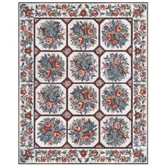 Handmade Artistic Marble Mosaic Rug Dimension and Colors Customizable