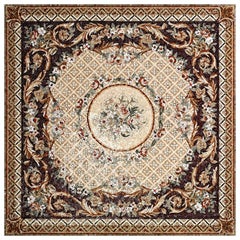 Handmade Artistic Marble Mosaic Rug Dimension and Colors Customizable