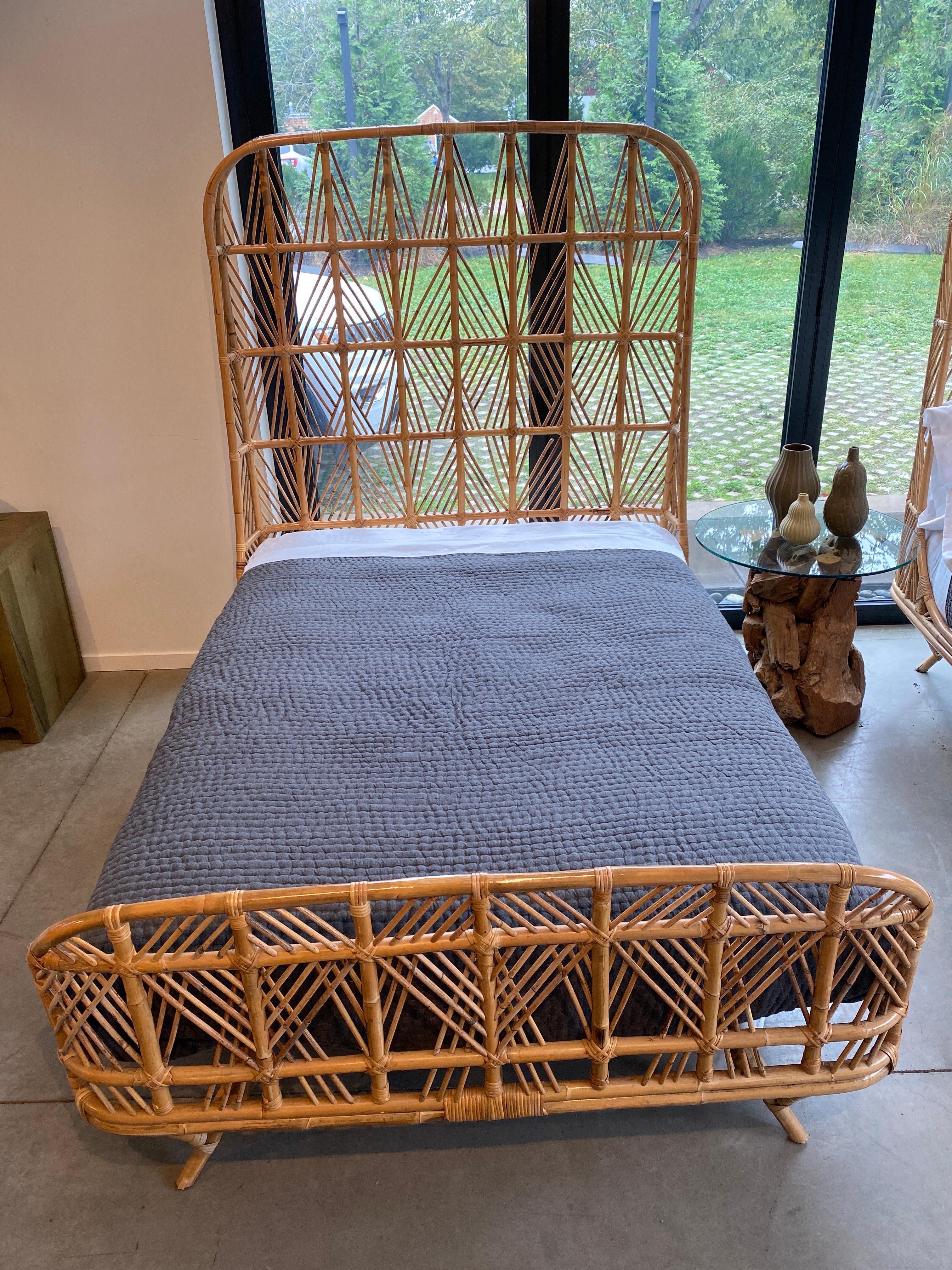Contemporary Handmade Bamboo Balinese Bed