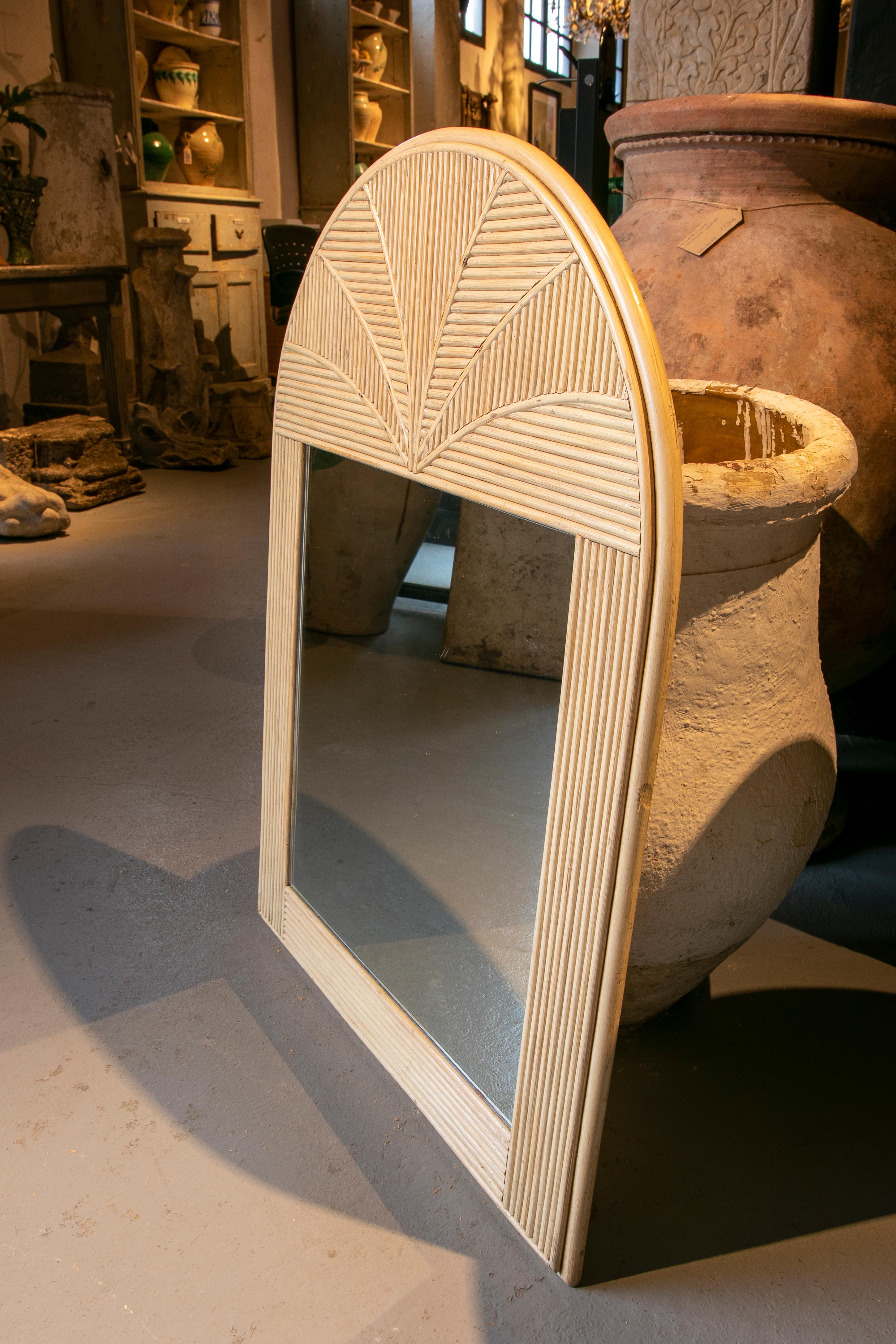 Handmade Bamboo Mirror  3
