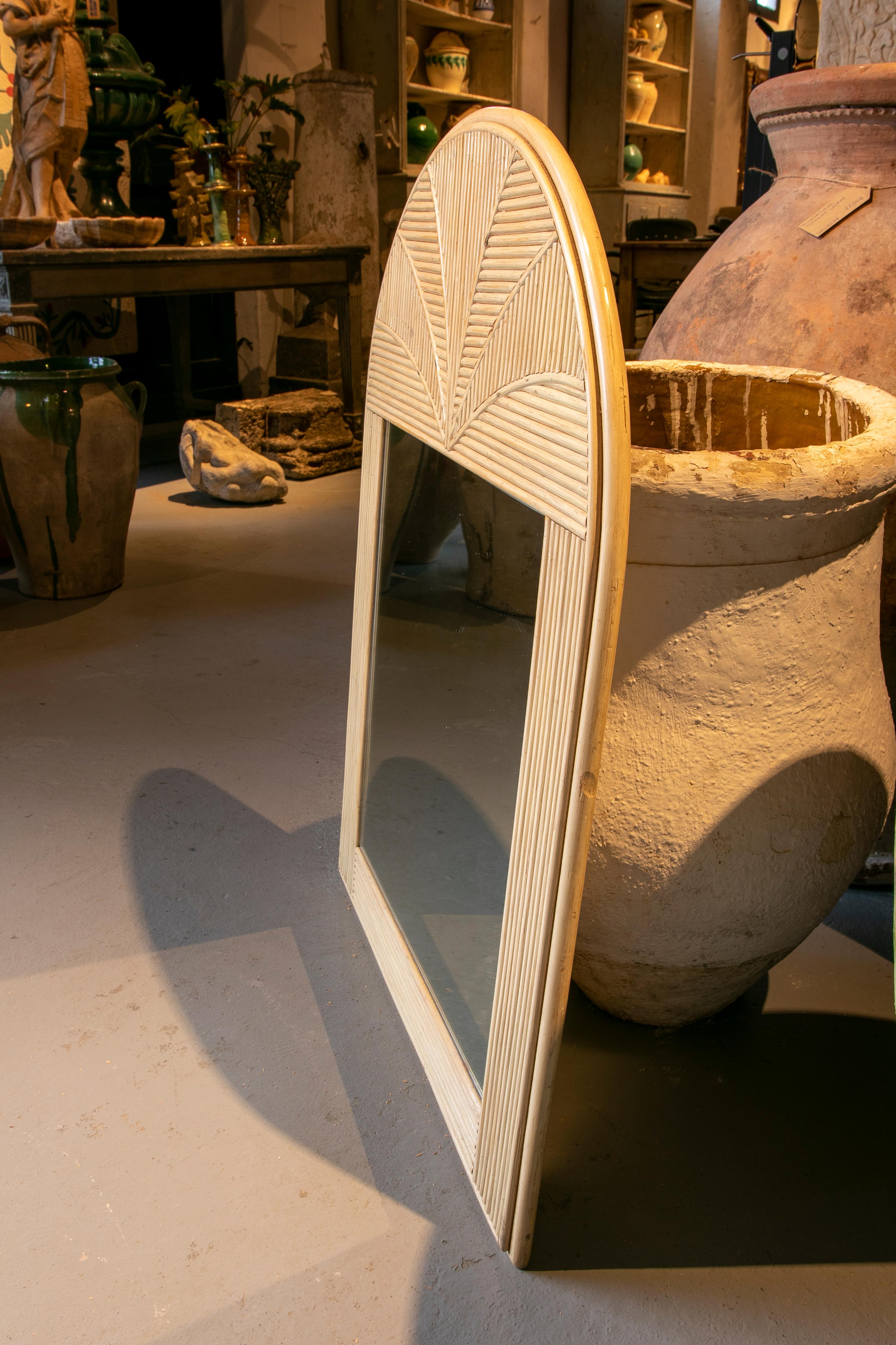 Handmade Bamboo Mirror  4