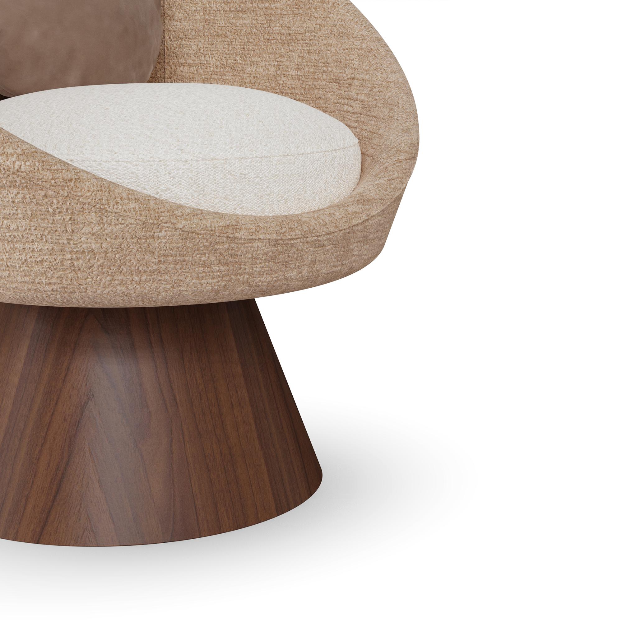 La Silla de Comedor Basqui aporta elegancia moderna y comodidad al comedor. Compartiendo el mismo diseño familiar que el sillón Basqui, este sillón presenta una silueta curvada que abraza el cuerpo, ofreciendo a la vez apoyo y estilo. Tapizada en un