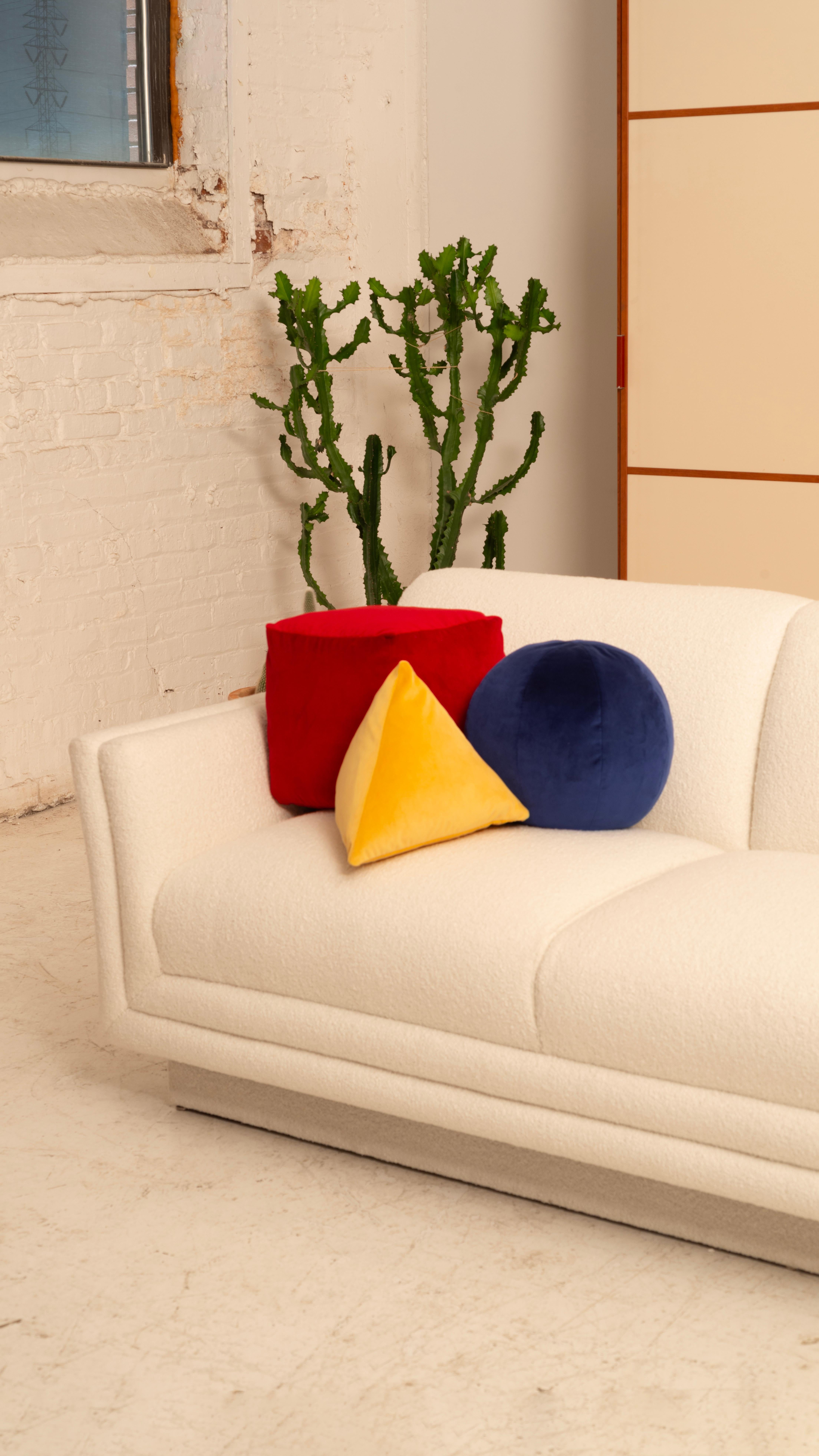 Modern Handmade Bauhaus Inspired Throw Pillows For Sale