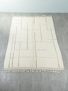 Handmade Beni Ourain Berber Rug 100% Wool