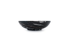 Handmade Big Fruit Bowl in Portoro Marble