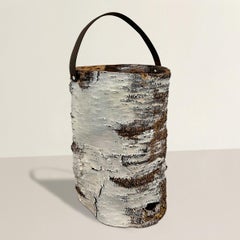 Handmade Birch Bark Bucket
