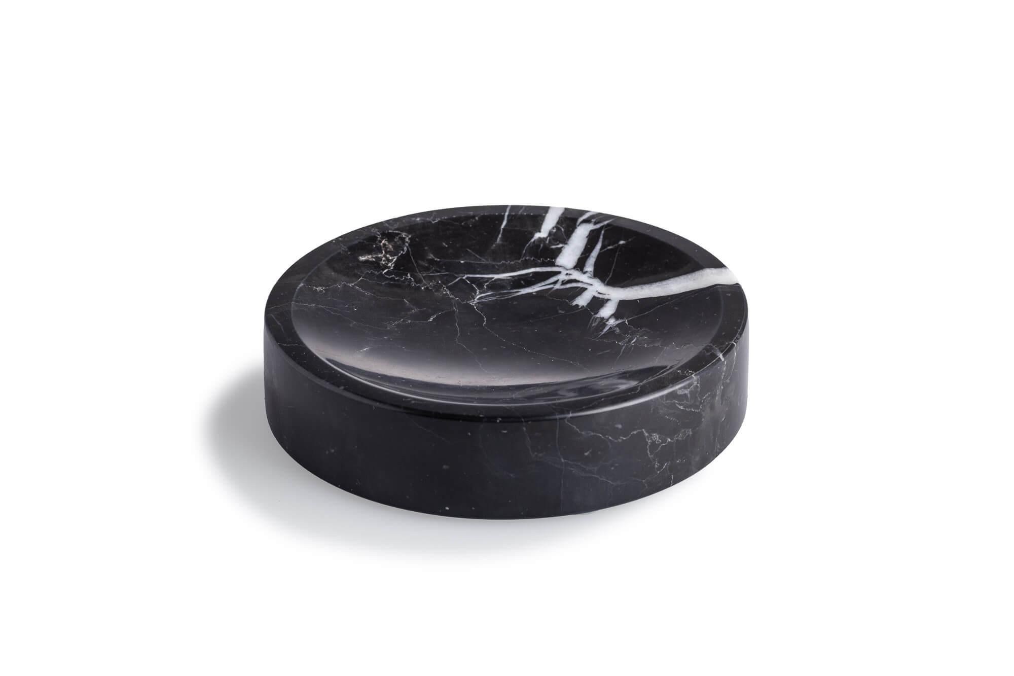 Handmade Black Marquina Marble Bathroom Set In New Condition In PRAHA 8, CZ
