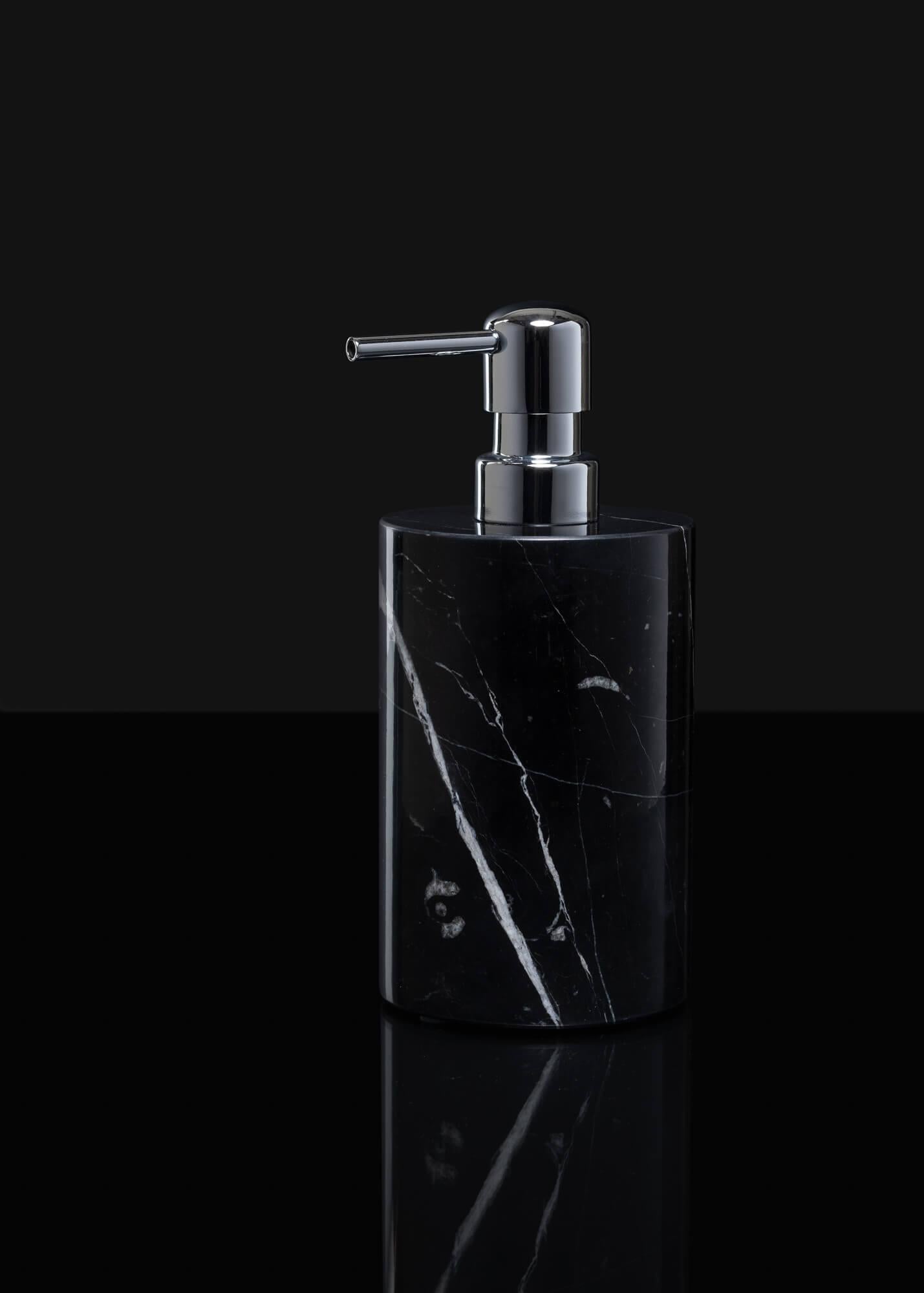 Handmade Black Marquina Marble Bathroom Set 1