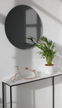 Bougeoir  bougie en bronze fait  la main, brindille de magnolia, long