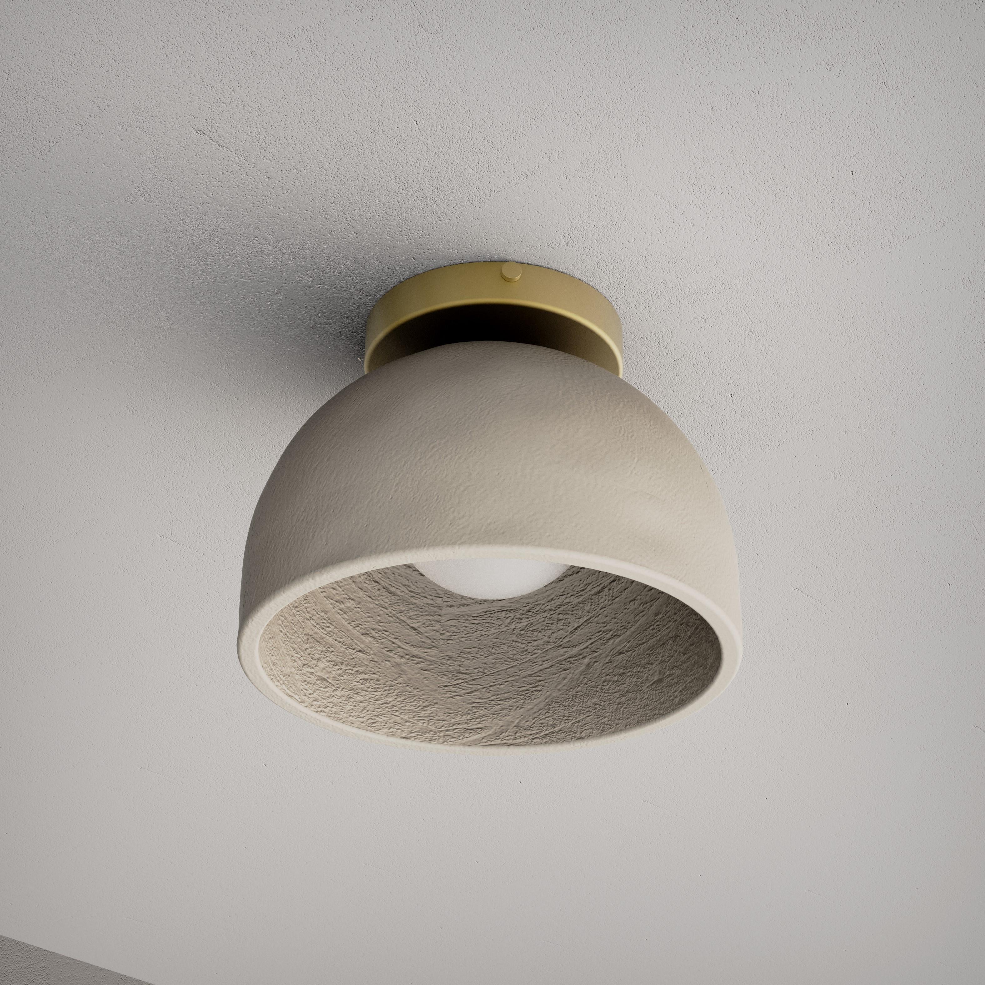 Brooklyn fait à la main en argile de fibres, Brownstone Boys x Blueprint Lighting Neuf - En vente à New York, NY