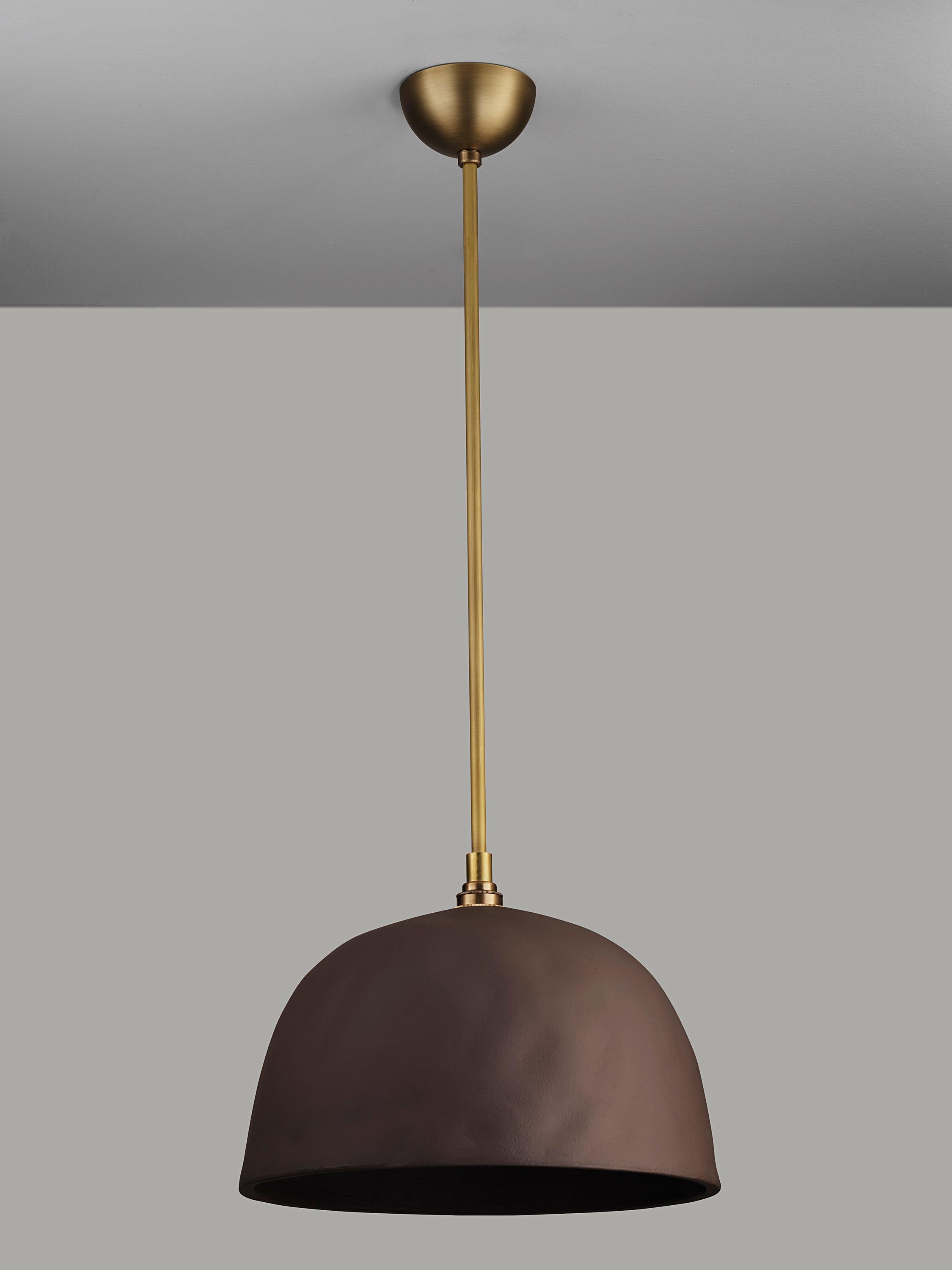 BROOKLYN (Medium) Pendentif fait main par les Brownstone Boys x Blueprint Lighting Neuf - En vente à New York, NY
