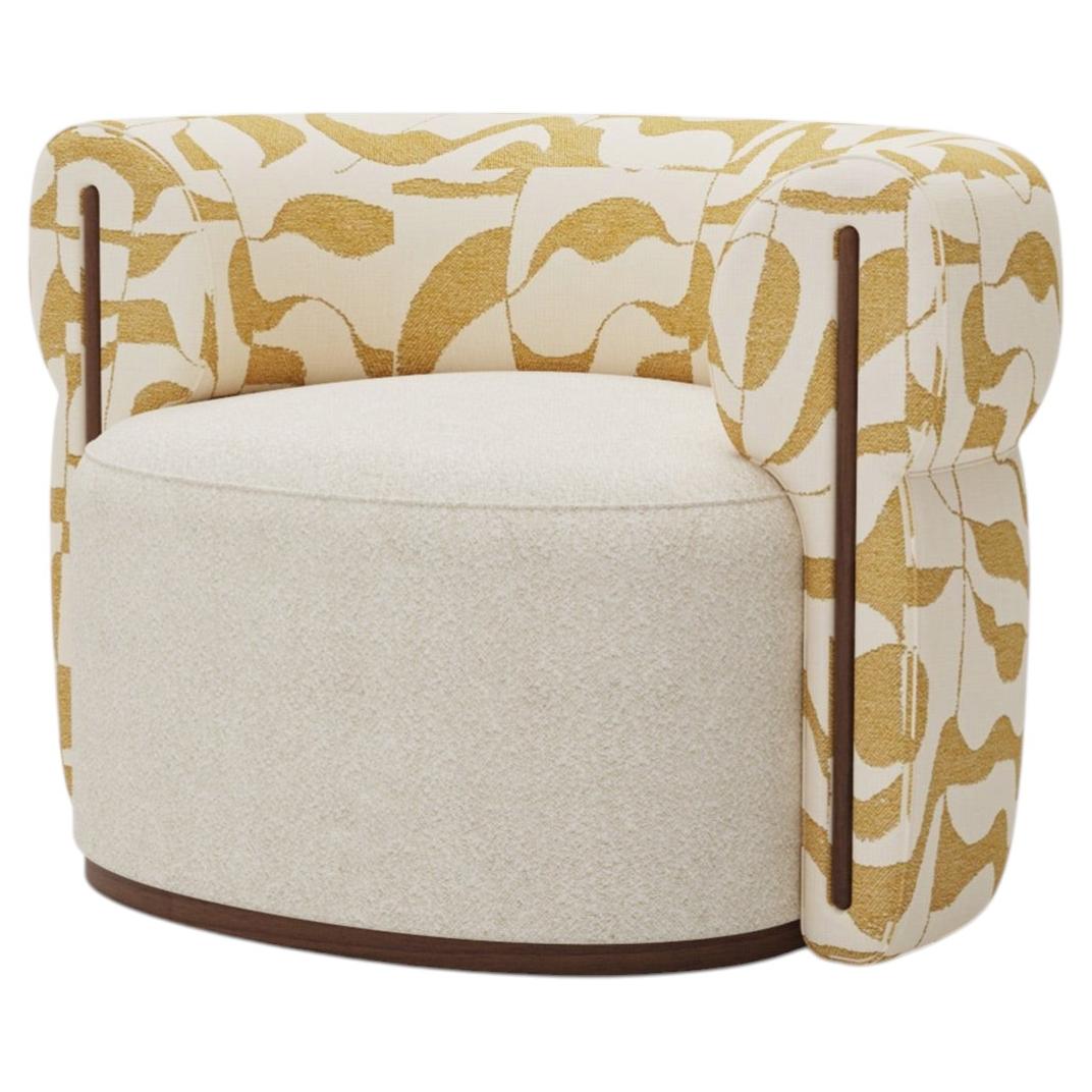 Handmade Camille Armchair in Luxe Upholstery by Nolita Harbour
