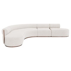 Handgefertigtes Camille-Sofa in Modulform mit Plüschpolsterung von Nolita Harbour