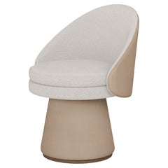 Handmade Caroline Dining Chair with Conic base by Nolita Harbour