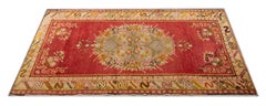 Handmade Carpet Antique Rugs, Turkish Rug, Luxury Red Oriental Rugs
